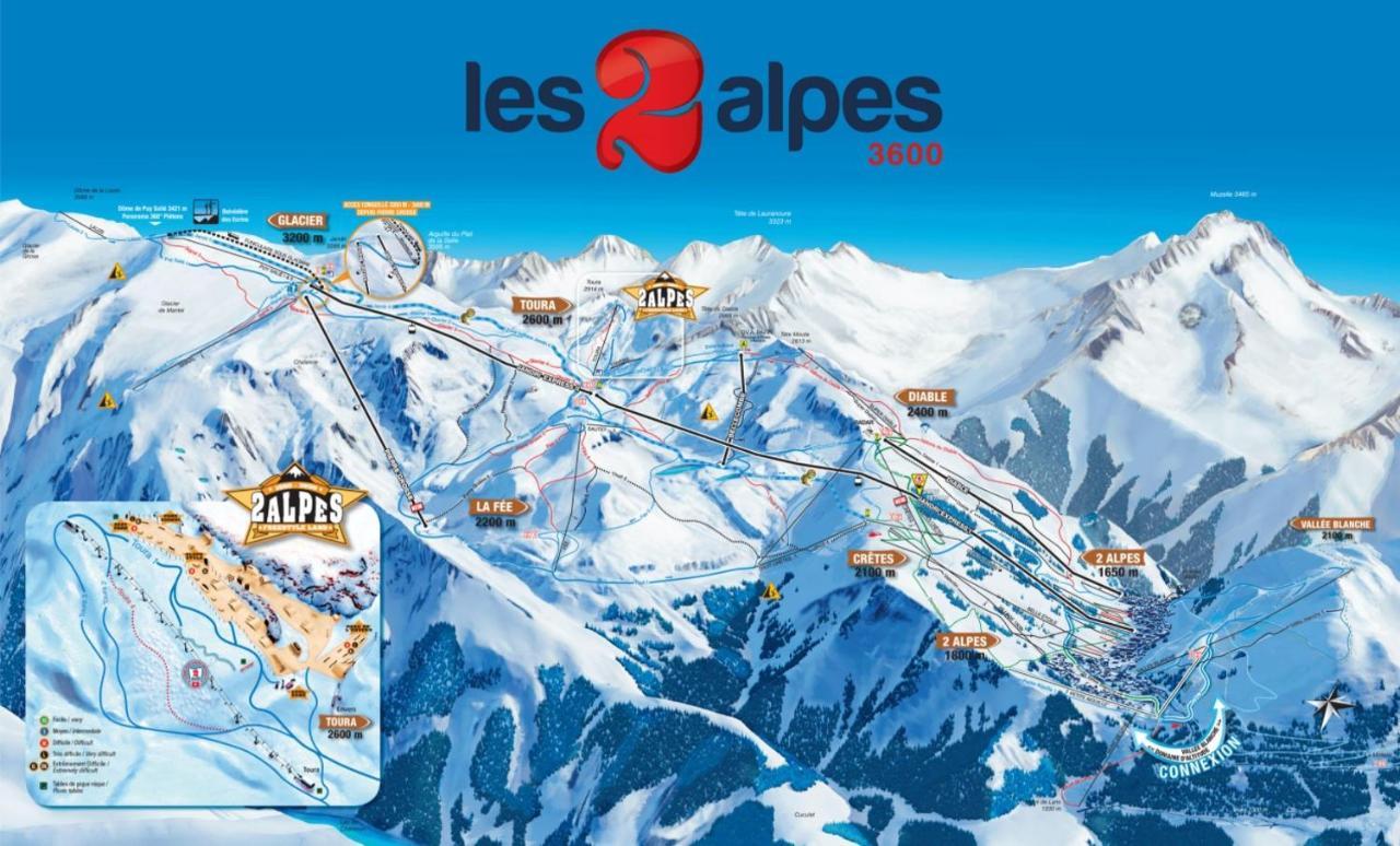 Villa Le Ponteil Les Deux Alpes Exterior foto